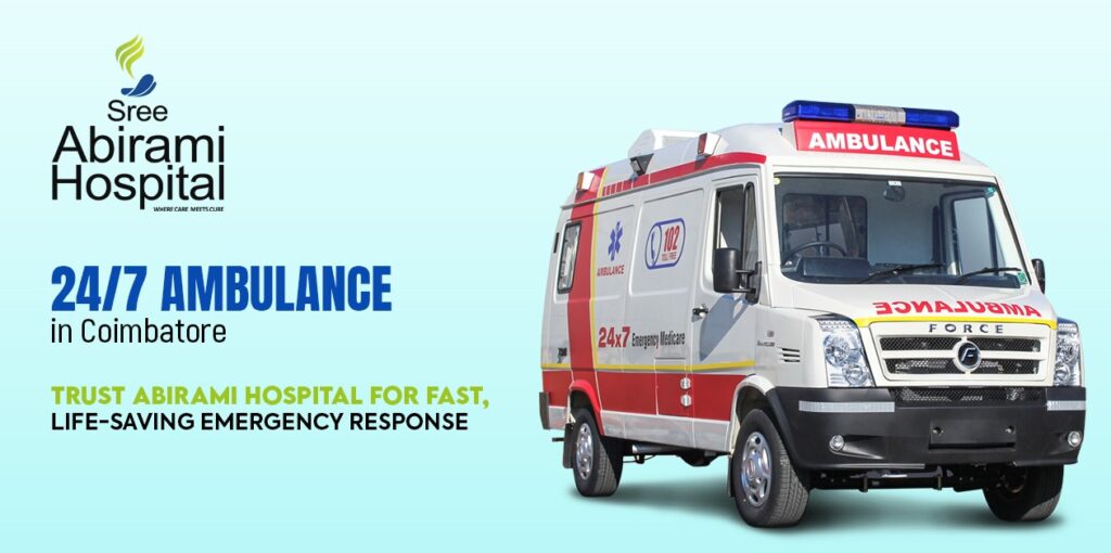 24/7 ambulance in Coimbatore